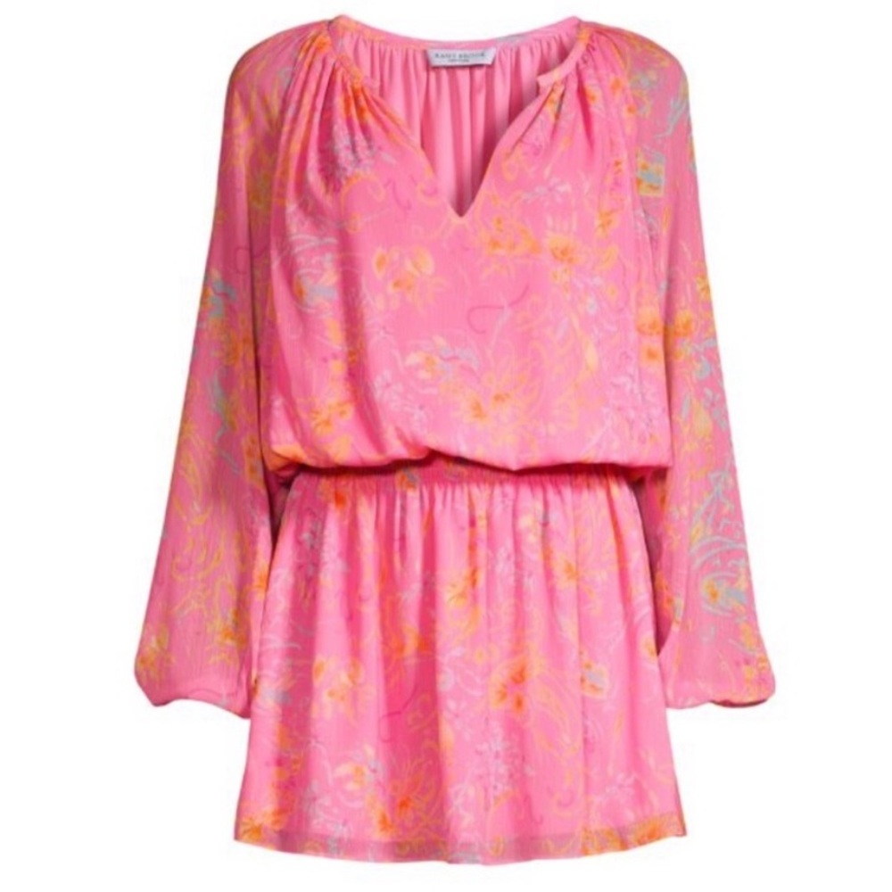 RAMY BROOK,LLC. PAISLEY PRINTED LANDA DRESS NWT SIZE: L